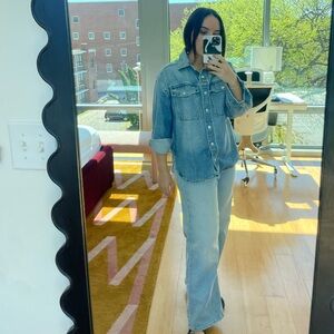 Madewell Light Blue Denim Shirt